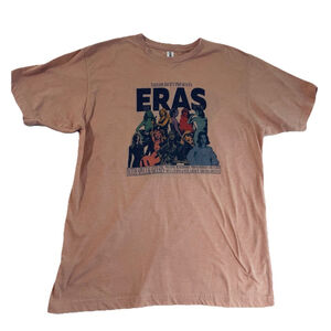 Taylor Swift The Eras Tour Concert Tee Tultex Womens Large